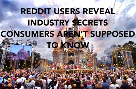 Reddit delivered, as always. . Reddit entertainment industry secrets